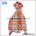 2015 Skinny Stripe Checked Winter Warm Ruffle Bubble Schals